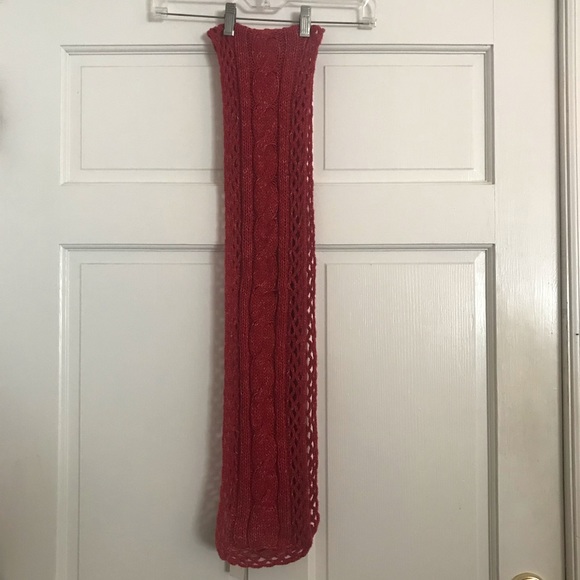 NEW New York & Co Cable Knit SCARF NWT - Picture 3 of 6